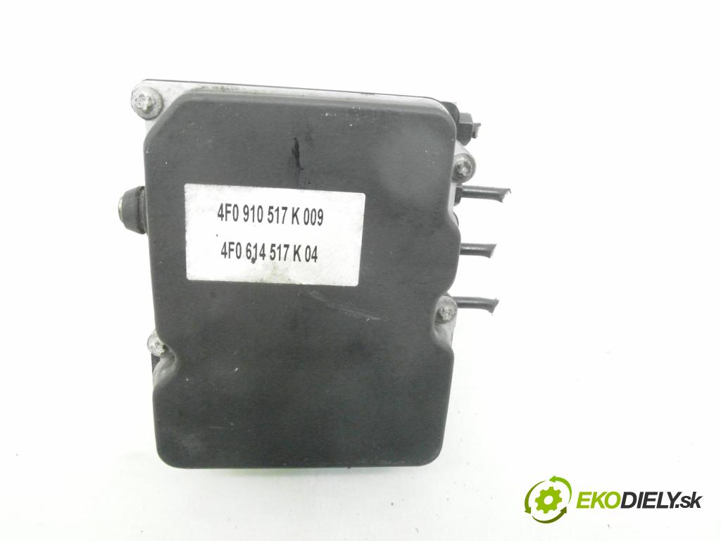 AUDI A6 (4F2, C6) SEDAN 2005 125,00 2.0 TFSI - BPJ 1984,00 Pumpa ABS 0265950429 ; 4F0614517K ; 0265234260 (Pumpa ABS)