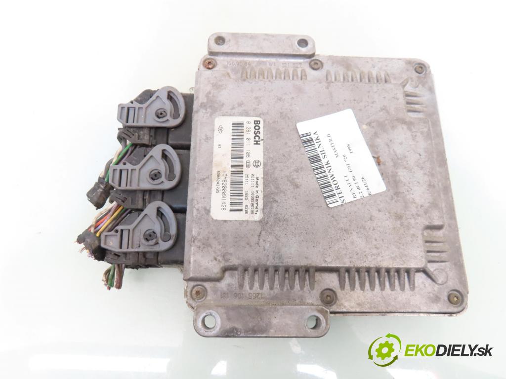 RENAULT MASTER II Platforma / podwozie (ED/HD/UD) KABINA/PLATFORMA 1998 66,00 2.2 dCI 90 - G9T 720 2188,00 Riadiaca jednotka Motor 0281011106 ; HOM8200091428