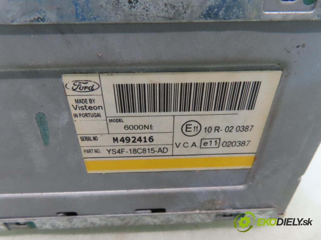 FORD FOCUS (DAW, DBW) HB 2004 74,00 1.8 TDCi - FFDA 1753,00 RADIO CD YS4F18C815AD