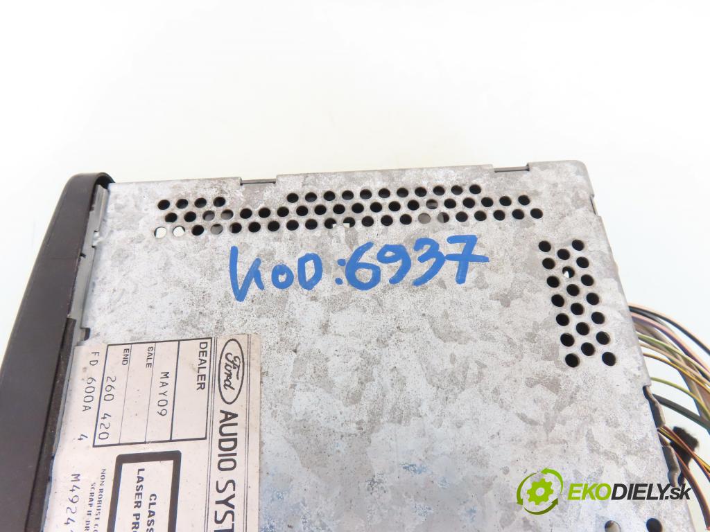 FORD FOCUS (DAW, DBW) HB 2004 74,00 1.8 TDCi - FFDA 1753,00 RADIO CD YS4F18C815AD