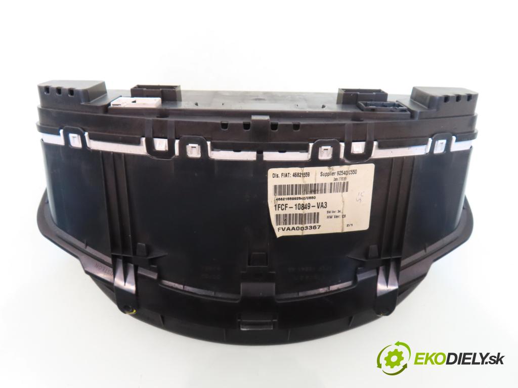 FIAT STILO (192_) HB 2001 98,00 1.8 16V (192_XC1A) - 192 A4.000 1747,00 Prístrojovka elektrický 1FCF10849VA3 ; 46821559