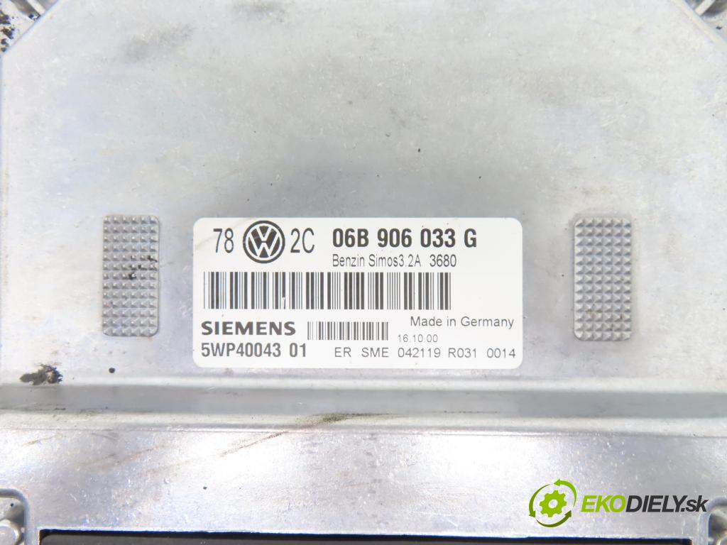 VW PASSAT B5.5 Variant (3B6) KOMBI 2002 85,00 2 - AZM 1984,00 spinačka / imobilizéra IMMO / Riadiaca jednotka 06B906033G ; 1C0959799 ; 4B0905851A