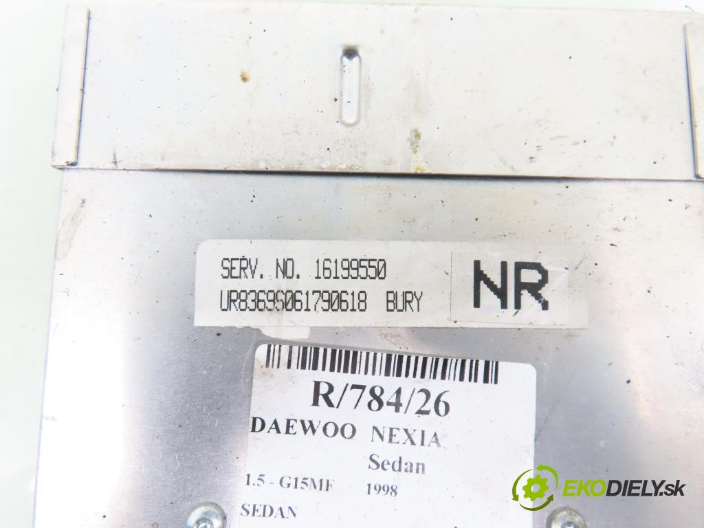 DAEWOO NEXIA Sedan SEDAN 1998 44,00 1.5 - G15MF 1498,00 spinačka / imobilizéra IMMO / Riadiaca jednotka 16199550