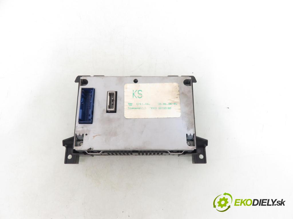 OPEL ASTRA H Kombi (A04) KOMBI 2006 88,00 1.9 CDTI - Z 19 DT 1910,00 RADIO CD 13188465 ; 13111166KS ; CD70
