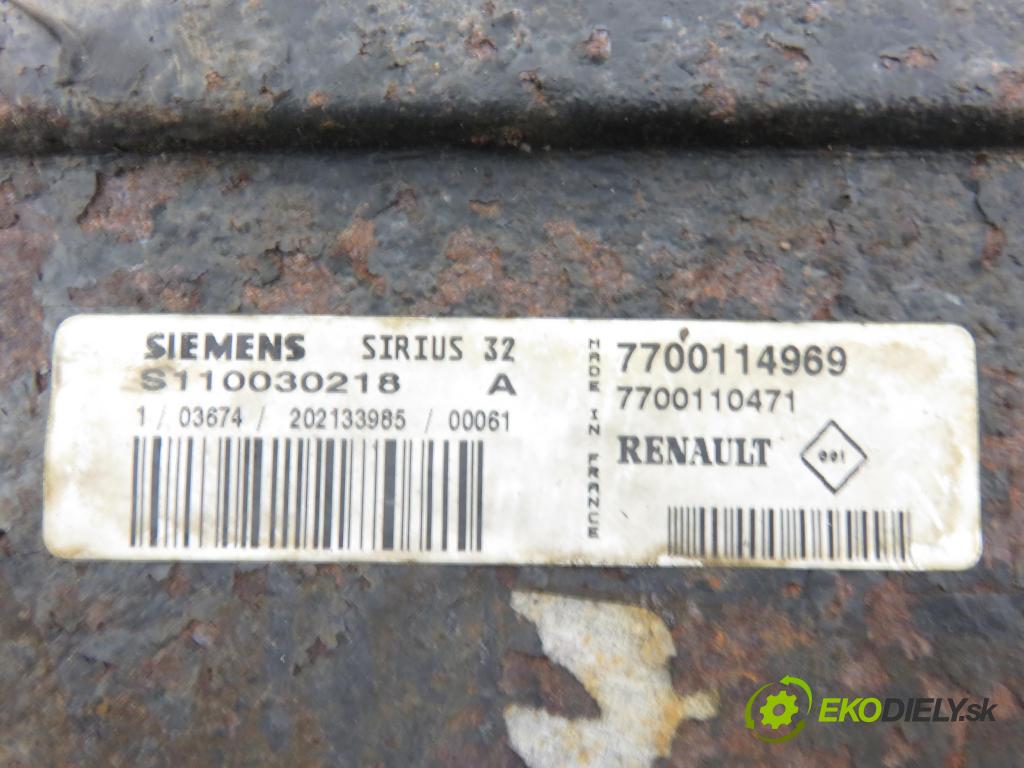 RENAULT LAGUNA I (B56_, 556_) SEDAN 2000 88,00 1.8 16V (B563, B564) - F4P 760 1783,00 spinačka / imobilizéra IMMO / Riadiaca jednotka S110030218A ; 7700114969 ; 8200043239A