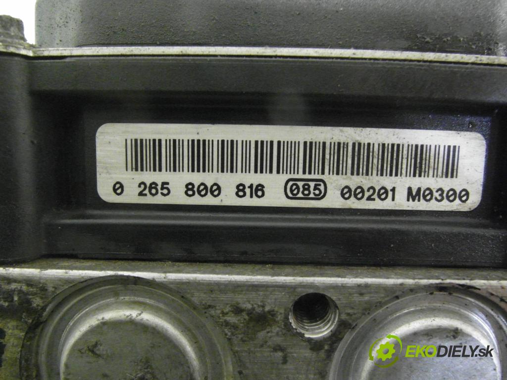 SKODA FABIA II Combi (545) KOMBI 2010 59,00 1.4 TDI - BNV 1422,00 Pumpa ABS 0265800816 ; 0265232276 ; 6R0614117 (Pumpa ABS)
