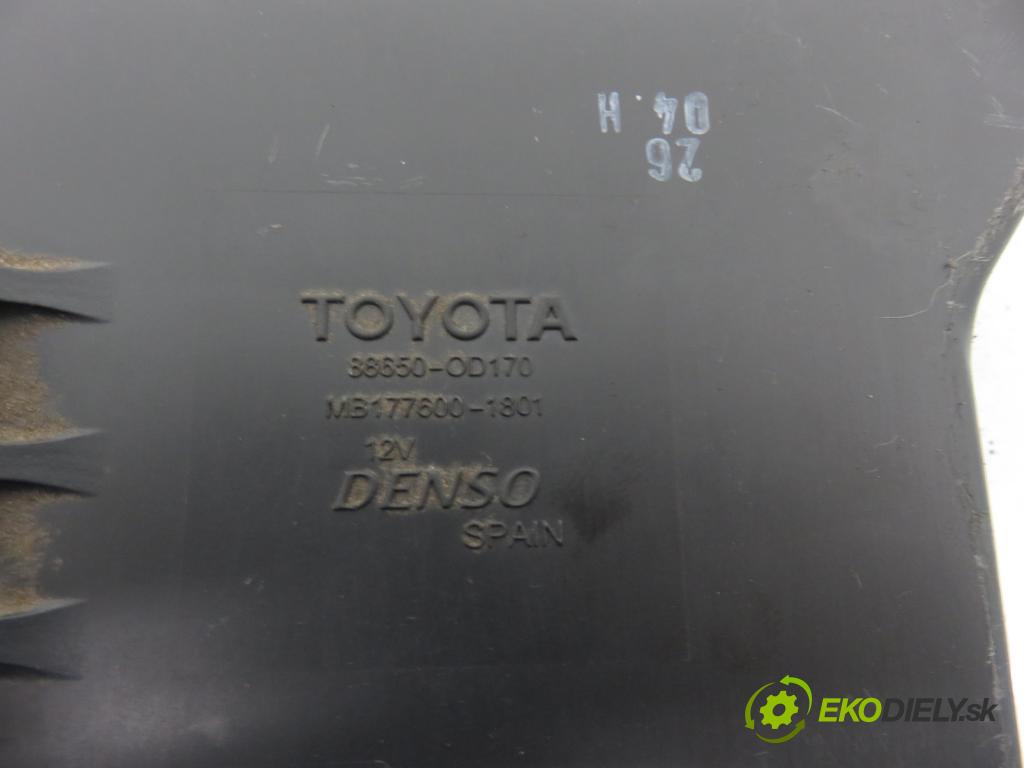 TOYOTA YARIS (_P9_) HB 2006 51,00 1.0 VVT-i (KSP90_) - 1KR-FE 998,00 spinačka / imobilizéra IMMO / Riadiaca jednotka 896610D270 ; 88650OD170 ; N0502241256B