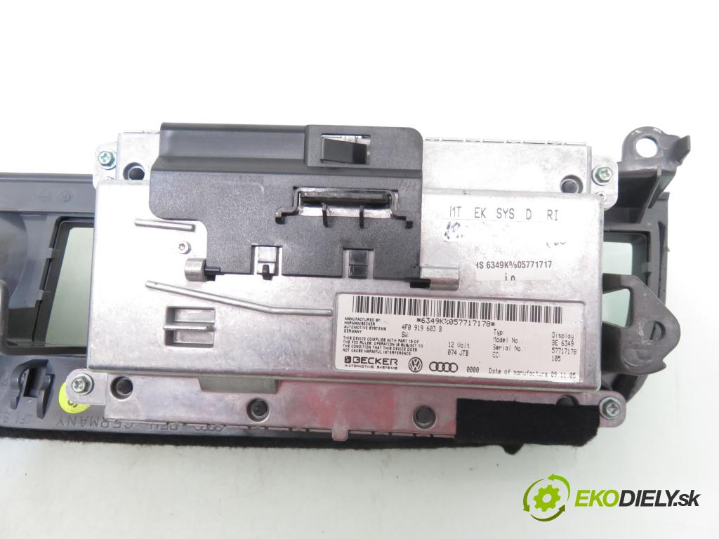 AUDI A6 (4F2, C6) SEDAN 2005 125,00 2.0 TFSI - BPJ 1984,00 Prístrojovka elektrický 5550007301 ; 4F0919603B ; 4F1857115D