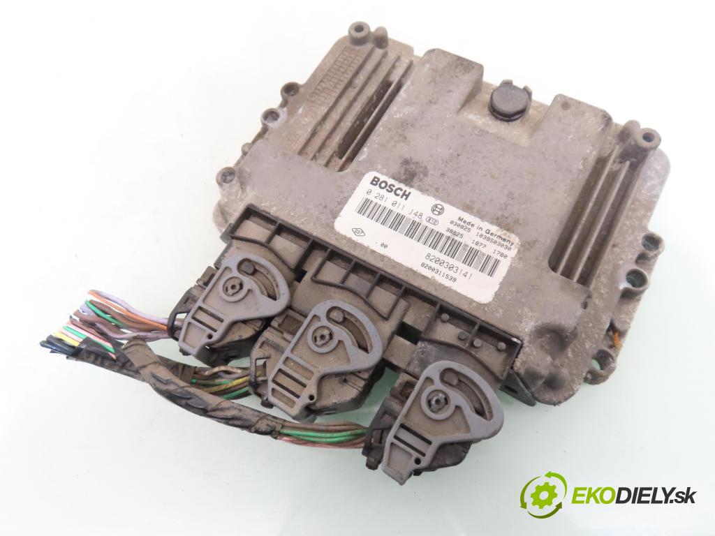RENAULT LAGUNA II Grandtour (KG0/1_) KOMBI 2003 88,00 1.9 dCi 120 - F9Q 750 1870,00 Riadiaca jednotka Motor 0281011148 ; 8200303141