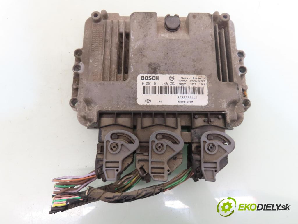 RENAULT LAGUNA II Grandtour (KG0/1_) KOMBI 2003 88,00 1.9 dCi 120 - F9Q 750 1870,00 Riadiaca jednotka Motor 0281011148 ; 8200303141