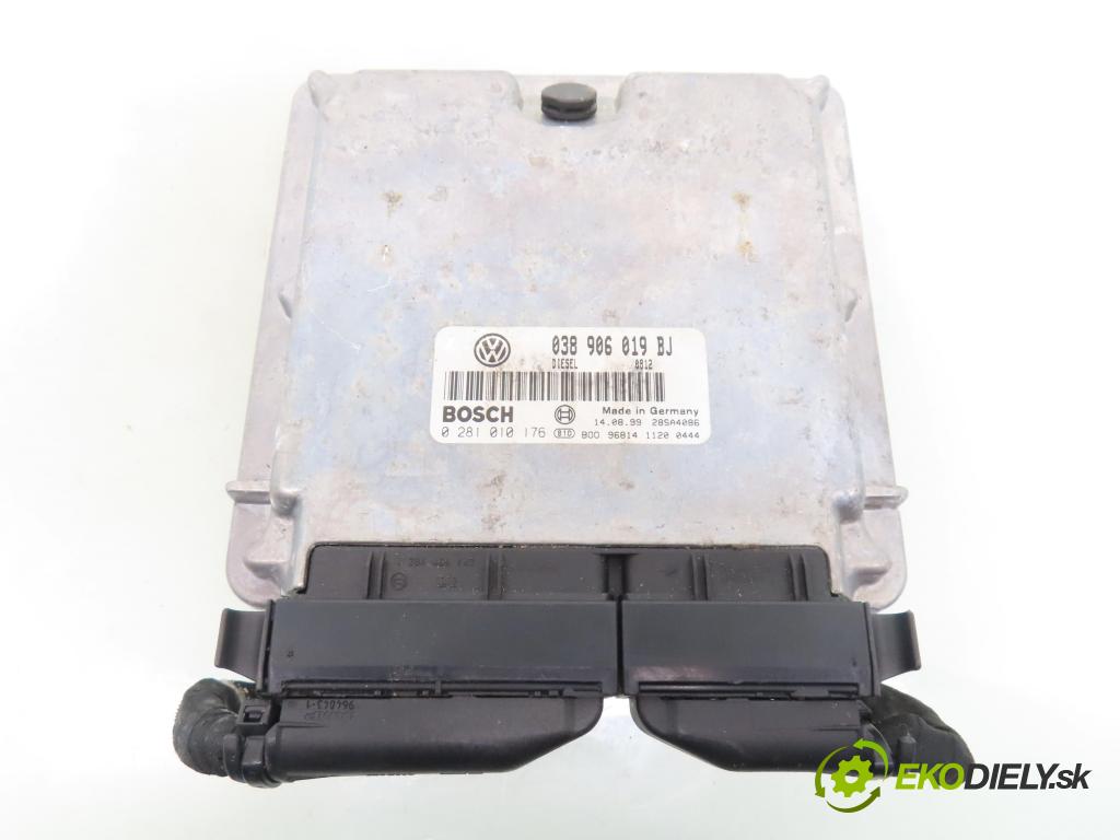 VW PASSAT B5 (3B2) SEDAN 1999 85,00 1.9 TDI - AJM 1896,00 Riadiaca jednotka Motor 038906019BJ ; 0281010176