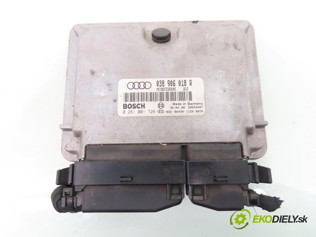 AUDI A4 Avant (8D5, B5) KOMBI 1998 66,00 1.9 TDI - AHU 1896,00 Riadiaca jednotka Motor 038906018R ; 0281001726