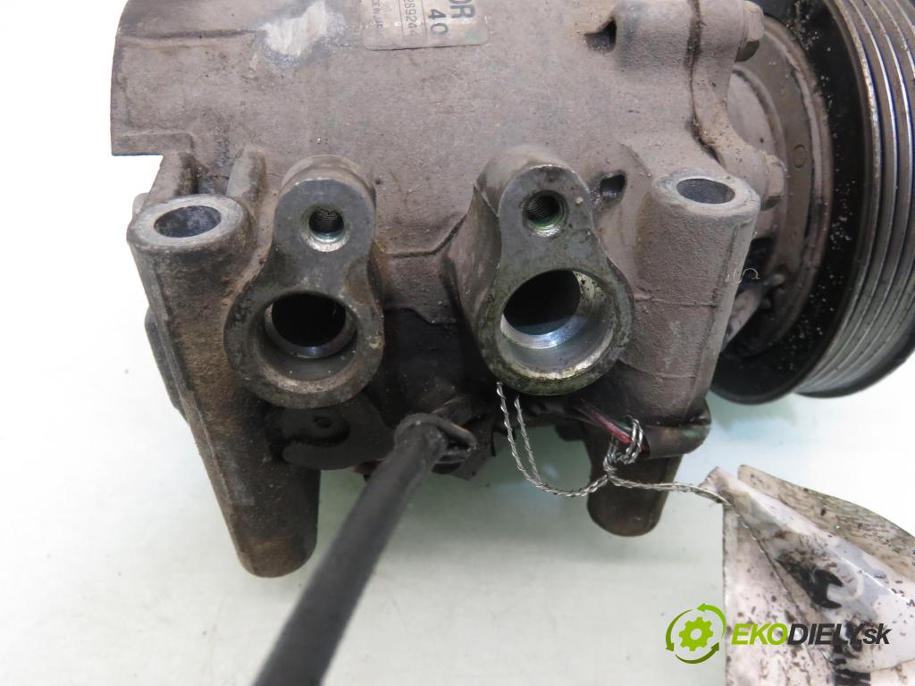 HONDA JAZZ II (GD_, GE3, GE2) HB 2001 57,00 1.2 i-DSI (GD5, GE2) - L12A4 1243,00 KOMPRESOR: klimatizace HS090R (Kompresor klimatizace)