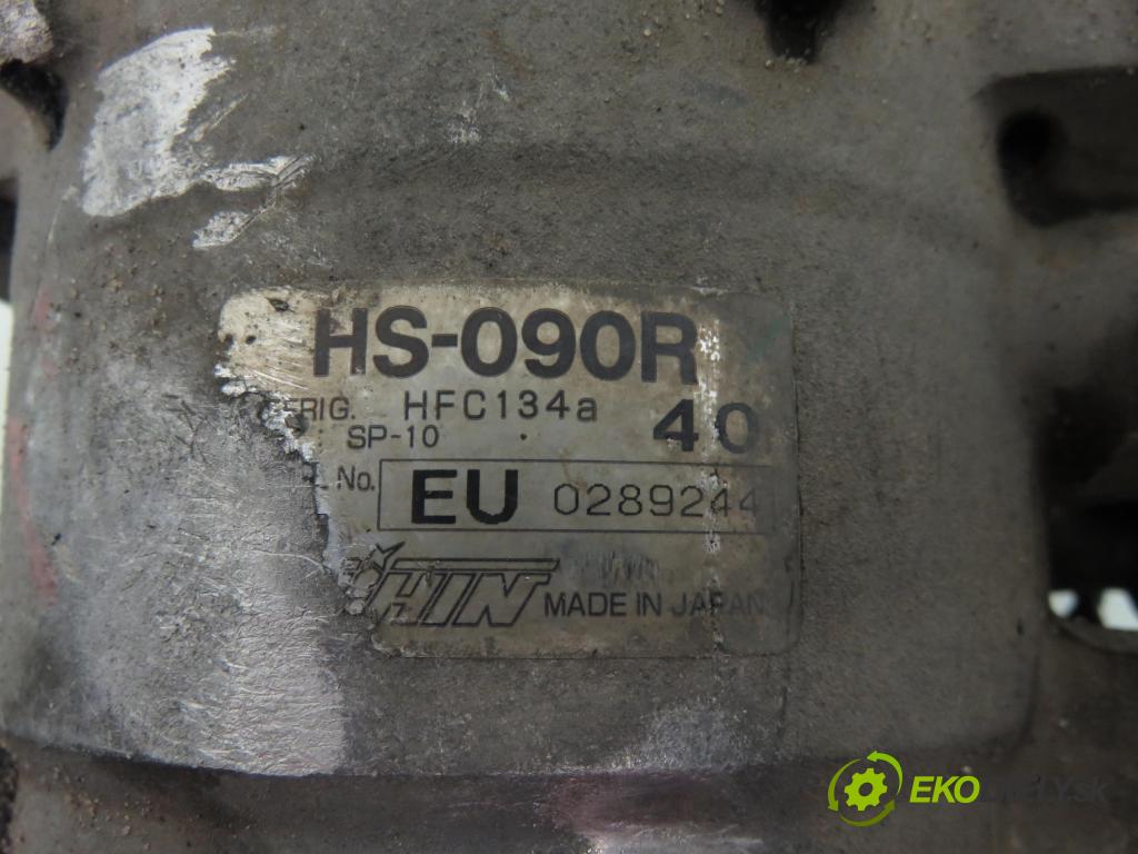 HONDA JAZZ II (GD_, GE3, GE2) HB 2001 57,00 1.2 i-DSI (GD5, GE2) - L12A4 1243,00 KOMPRESOR: klimatizace HS090R (Kompresor klimatizace)