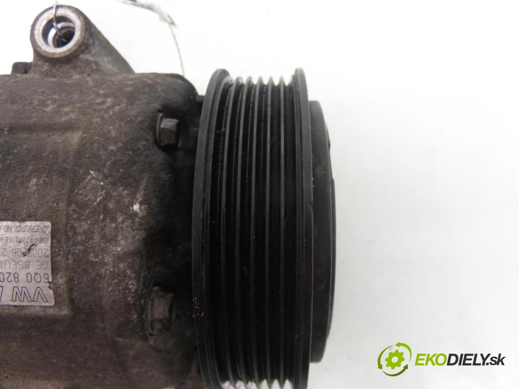 SKODA FABIA II Combi (545) KOMBI 2009 59,00 1.4 TDI - BNV 1422,00 KOMPRESOR: klimatizace 6Q0820808F ; 4471908898 ; 6SEU14C (Kompresor klimatizace)