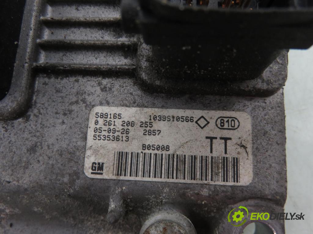 OPEL MERIVA A nadwozie wielkoprzestrzenne (MPV) (X03) MINIVAN 2006 66,00 1.4 16V Twinport - Z 14 XEP 1364,00 spinačka / imobilizéra IMMO / Riadiaca jednotka 0261208255 ; 330518684 ; 90589313