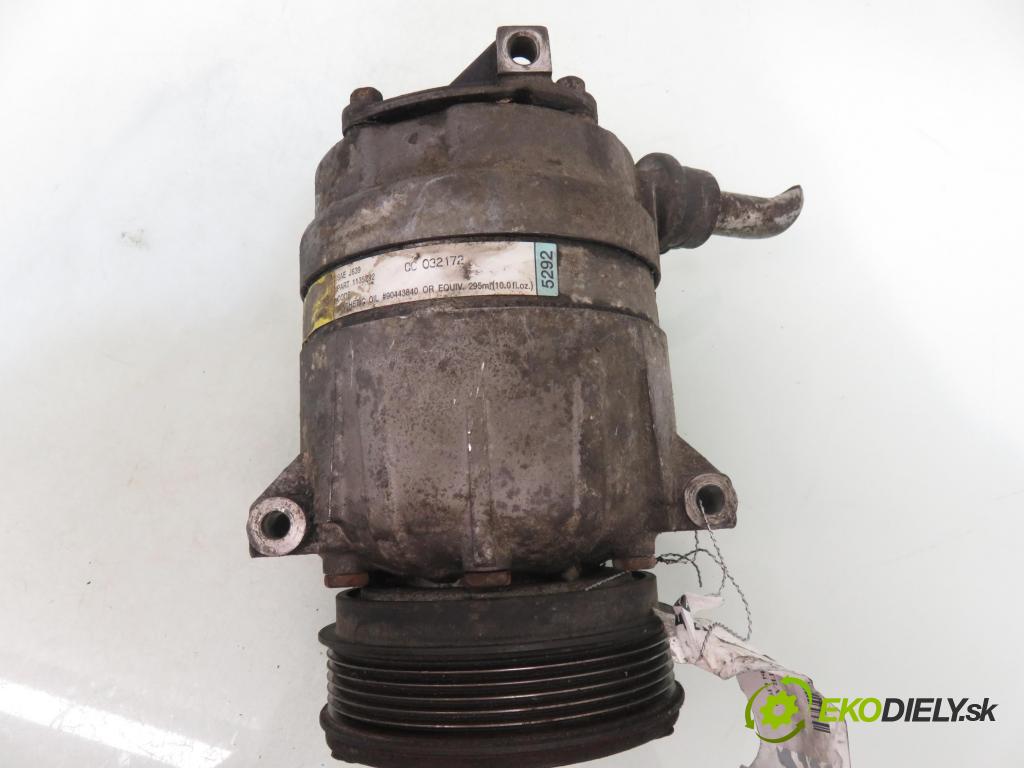 OPEL VECTRA B Kombi (J96) KOMBI 1997 74,00 1.6 16V 100 1598,00 KOMPRESOR: klimatizace 1135292 ; 90443840 (Kompresor klimatizace)