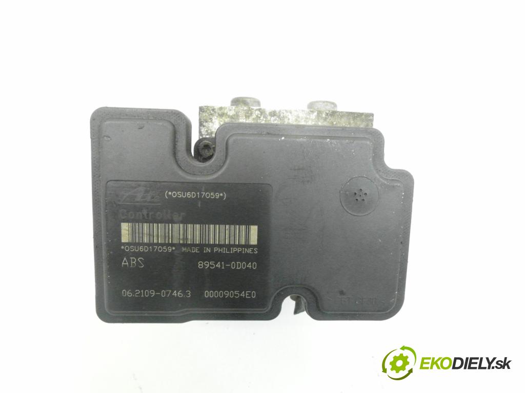 TOYOTA YARIS (_P9_) HB 2006 51,00 1.0 VVT-i (KSP90_) - 1KR-FE 998,00 Pumpa ABS 895410D040 ; 445100D030 ; 06210907463 (Pumpa ABS)