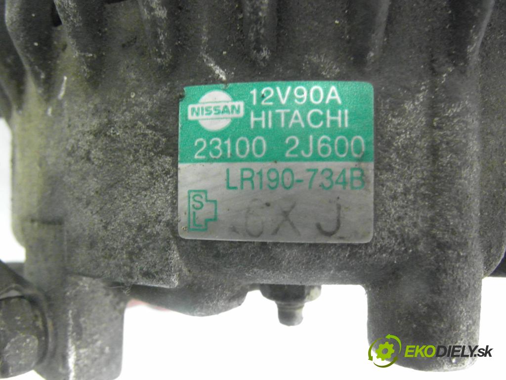 NISSAN PRIMERA (P11) HB 1997 66,00 2.0 TD 90 - CD20T 1974,00 Alternátor 231002J600 ; LR190734B (Alternátor)