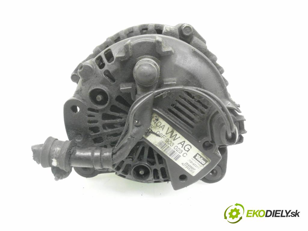 SKODA OCTAVIA II Combi (1Z5) KOMBI 2007 103,00 2.0 TDI 16V - BKD 1968,00 Alternátor 06F903023C ; TG14C011 ; 2542695F (Alternátor)