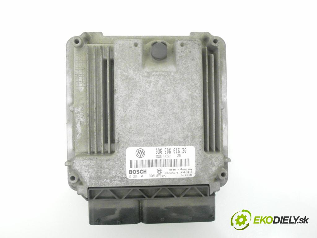 VW TOURAN (1T1, 1T2) MINIVAN 2004 103,00 2.0 TDI 16V 140 - BKD 1968,00 Riadiaca jednotka Motor 03G906016BQ ; 0281011906