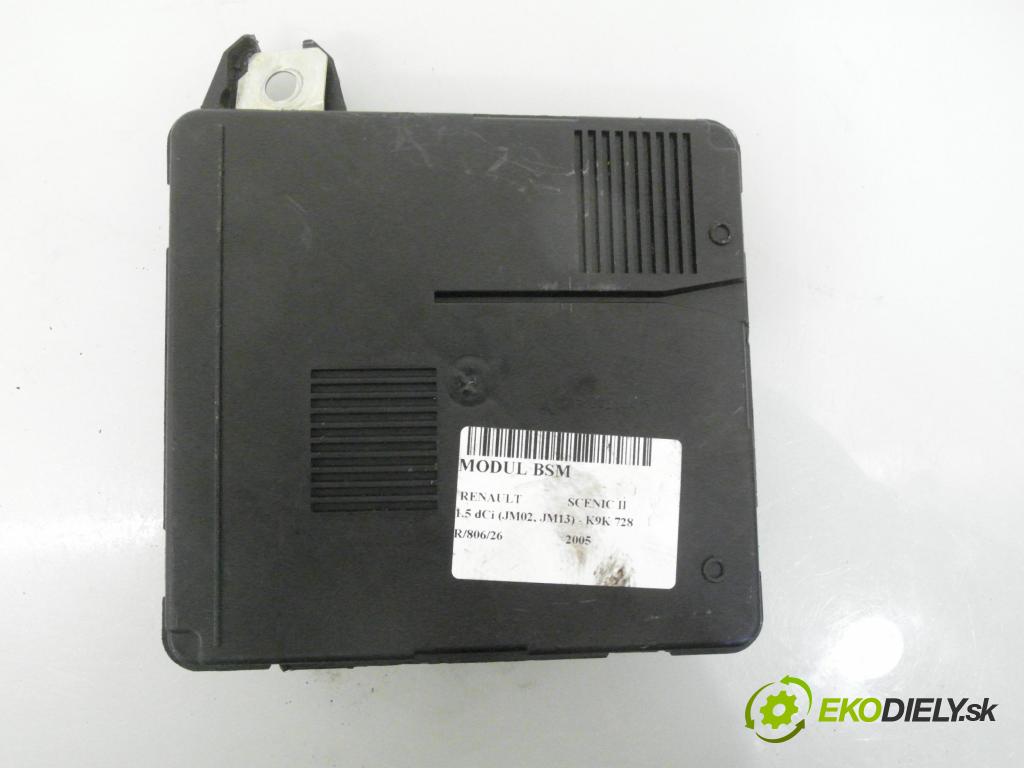 RENAULT SCENIC II (JM0/1_) MINIVAN 2005 74,00 1.5 dCi 101 - K9K 728 1461,00 MODUL BSI 8200306032C ; S118399200F