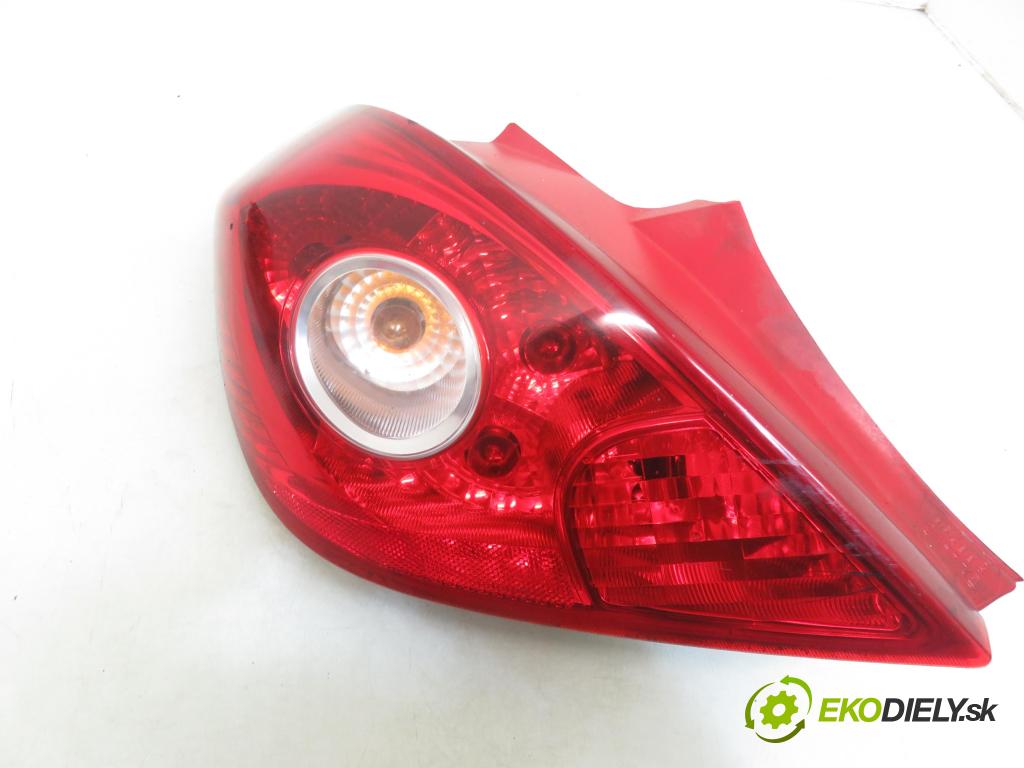 OPEL CORSA D (S07) HB 2006 59,00 1.2 - Z 12 XEP 1229,00 Svetlo ľavé zadné 13186350 ; 89038960A