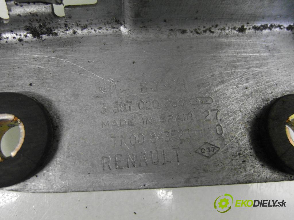 RENAULT MEGANE Scenic (JA0/1_) MINIVAN 1998 72,00 1.9 dTi (JA0N) - F9Q 734 1870,00 MECHANISMUS/ motorek stěračů 0390241352 ; 3397020308 ; 7700843523