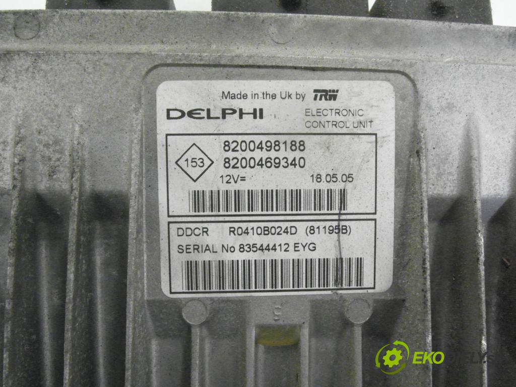 RENAULT SCENIC II (JM0/1_) MINIVAN 2005 74,00 1.5 dCi 101 - K9K 728 1461,00 Riadiaca jednotka Motor 8200498188 ; 8200469340 ; R0410B024D