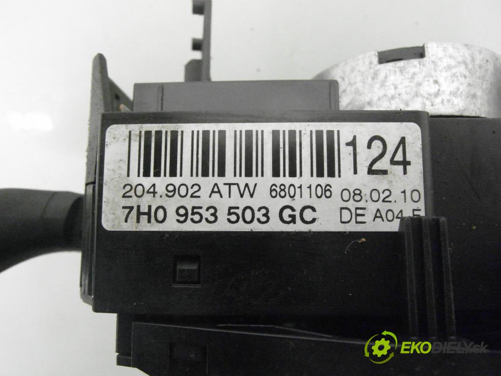 SKODA FABIA II Combi (545) KOMBI 2010 59,00 1.4 TDI - BNV 1422,00 páčka/prepínač 7H0953503GC ; 204902ATW