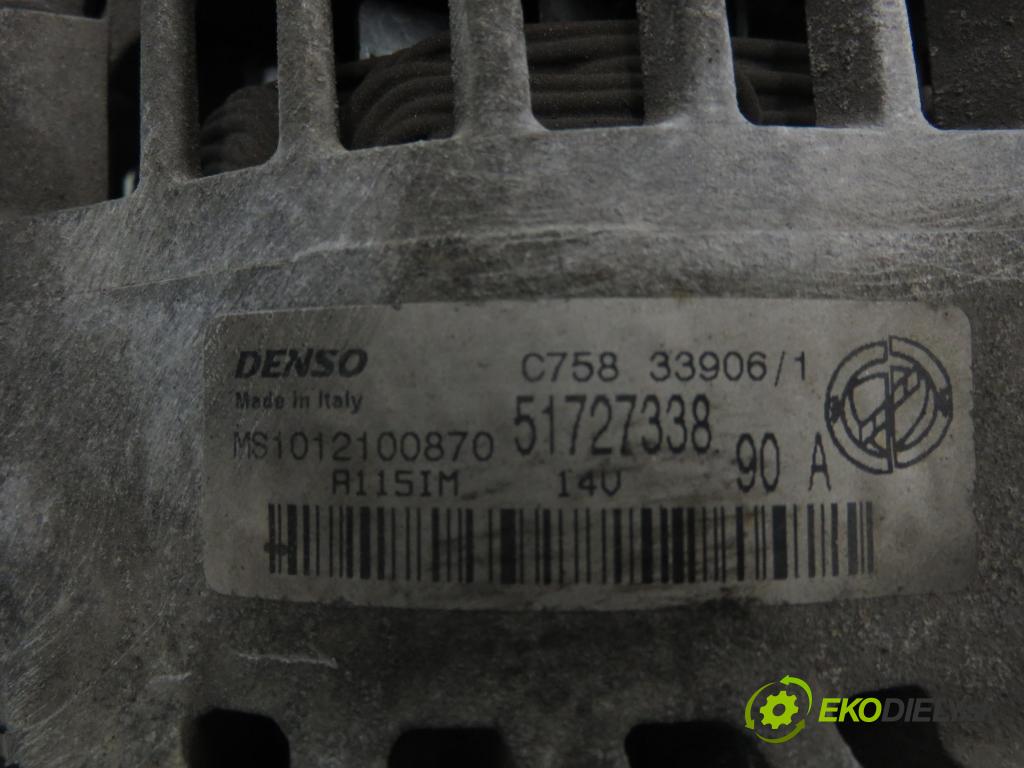 FIAT STILO (192_) HB 2007 88,00 1.9 D Multijet - 192 A8.000 1910,00 Alternátor MS1012100870 ; 51727338 (Alternátor)
