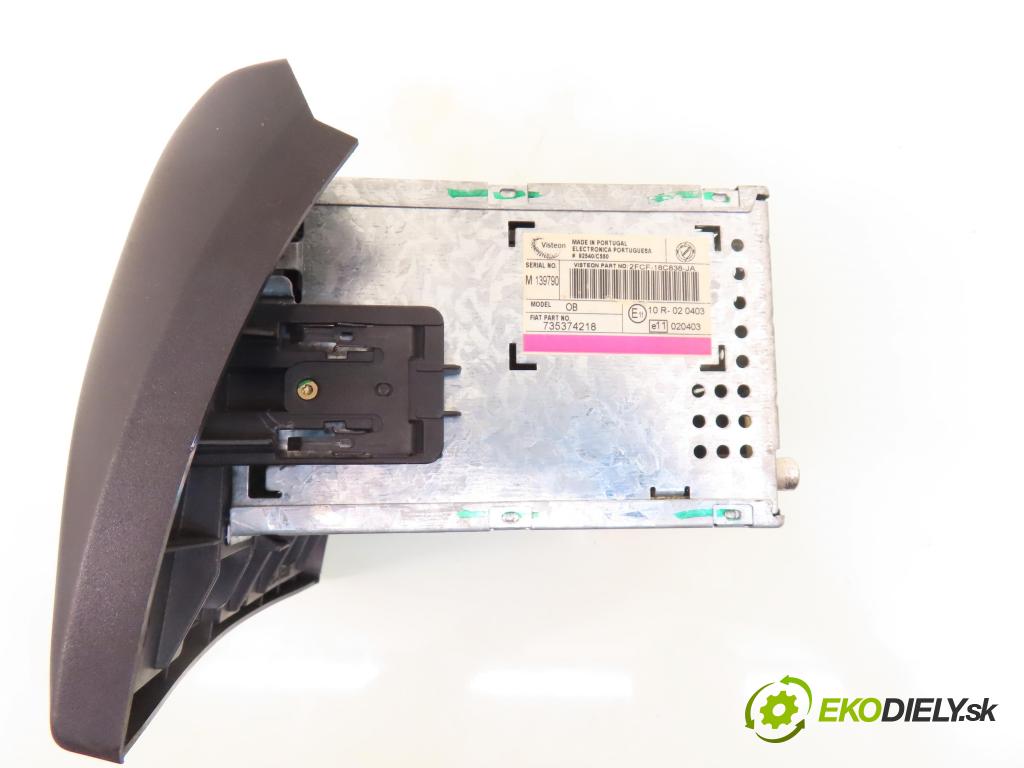 FIAT STILO (192_) HB 2007 88,00 1.9 D Multijet - 192 A8.000 1910,00 RADIO CD 735374218 ; 2FCF18C838JA