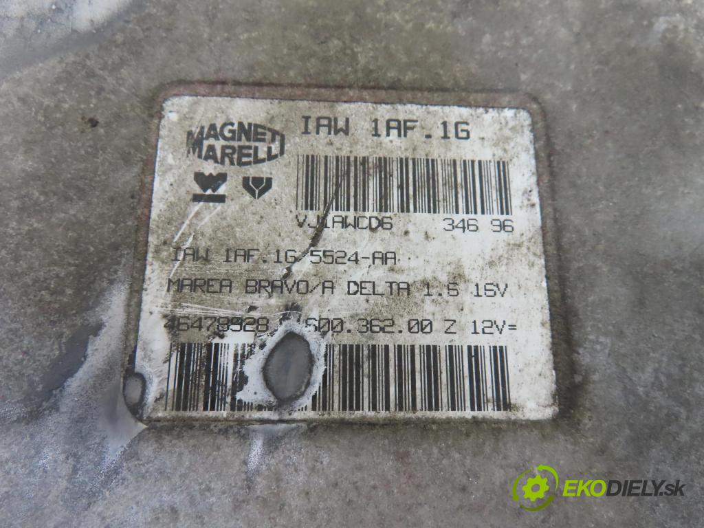FIAT BRAVA (182_) HB 1997 76,00 1.6 16V (182.BB) - 182 A4.000 1581,00 Riadiaca jednotka Motor IAW1AF1G ; 46478928 ; 6160036200