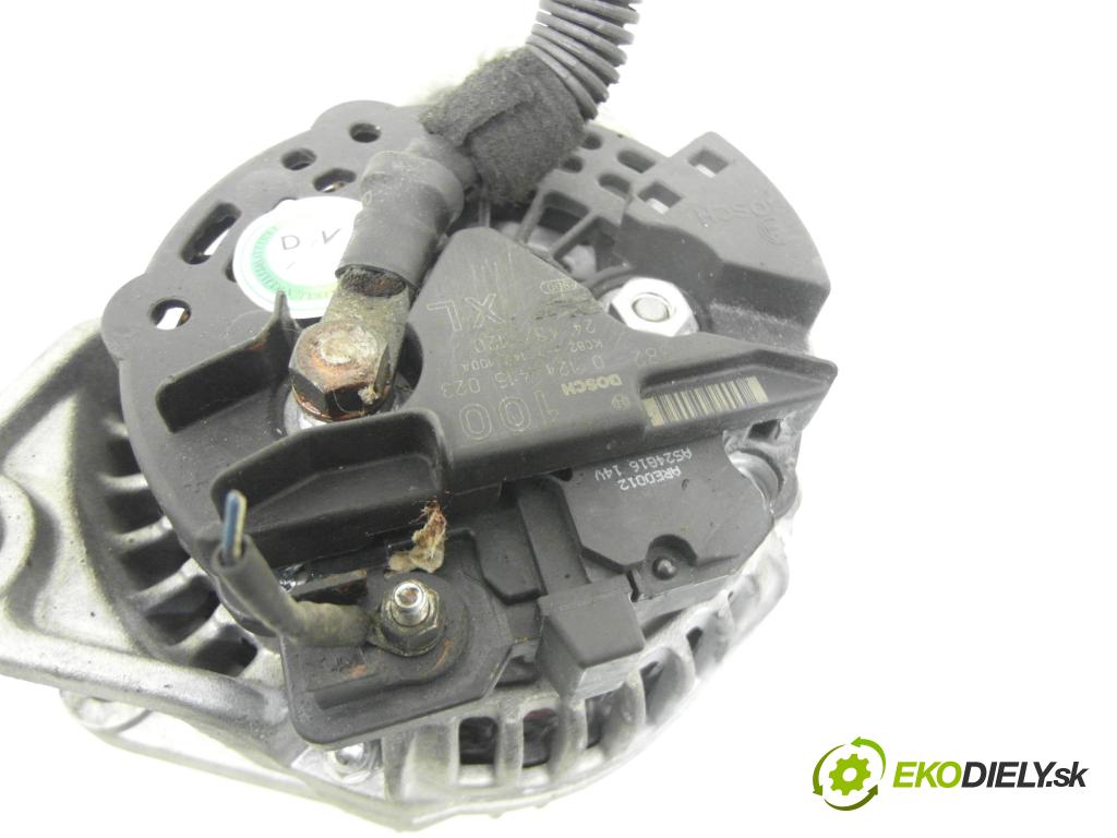 OPEL MERIVA A nadwozie wielkoprzestrzenne (MPV) (X03) MINIVAN 2005 66,00 1.4 16V Twinport - Z 14 XEP 1364,00 Alternátor 0124415023 ; 24437120 (Alternátor)