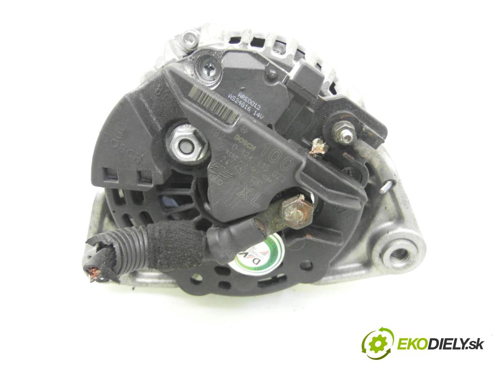 OPEL MERIVA A nadwozie wielkoprzestrzenne (MPV) (X03) MINIVAN 2005 66,00 1.4 16V Twinport - Z 14 XEP 1364,00 Alternátor 0124415023 ; 24437120 (Alternátor)