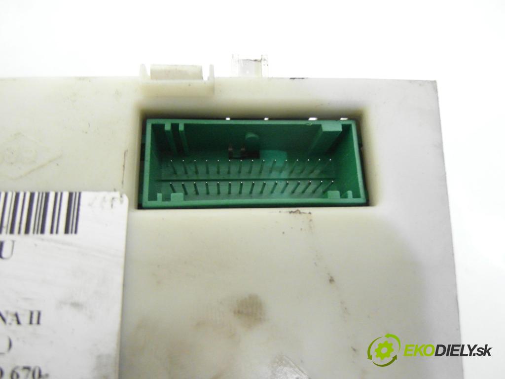 RENAULT LAGUNA II (BG0/1_) HB 2001 88,00 1.9 dCi (BG08, BG0G) - F9Q 750 1870,00 Panel kúrenia KLIMATRONIK 8200181132D ; 52485201