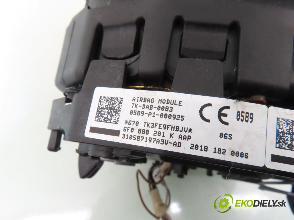SEAT ALHAMBRA (710, 711) MINIVAN 2018 135,00 2.0 TDI - DFMA 1968,00 AirBag air BAG volantu 6F0880201K