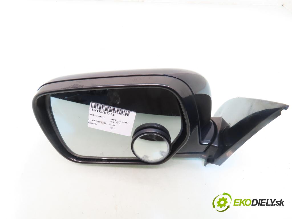 MITSUBISHI OUTLANDER I (CU_W) SUV 2003 118,00 2.4 4WD (CU5W) - 4G69 2378,00 Spätné zrkadlo LE