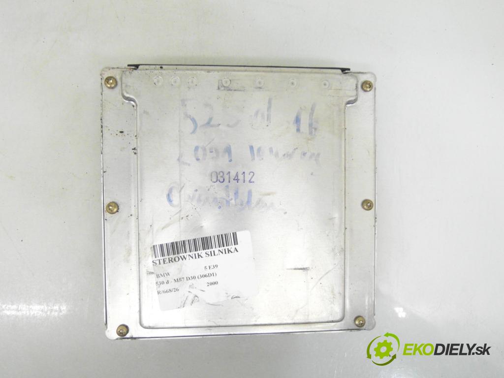 BMW 5 (E39) SEDAN 2000 135,00 530 d - M57 D30 (306D1) 2926,00 Riadiaca jednotka Motor 0281010314 ; 7788016 ; 28RTE908