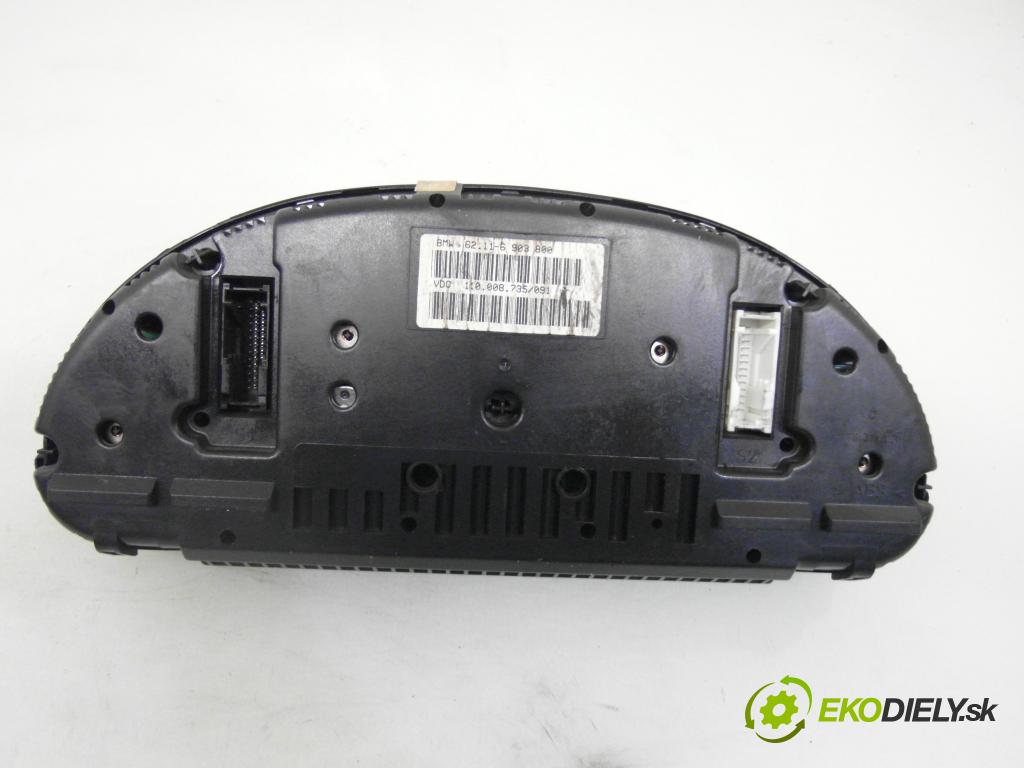BMW 5 (E39) SEDAN 2000 135,00 530 d - M57 D30 (306D1) 2926,00 Prístrojovka elektrický 62116903800 ; 87001374 ; 87001313