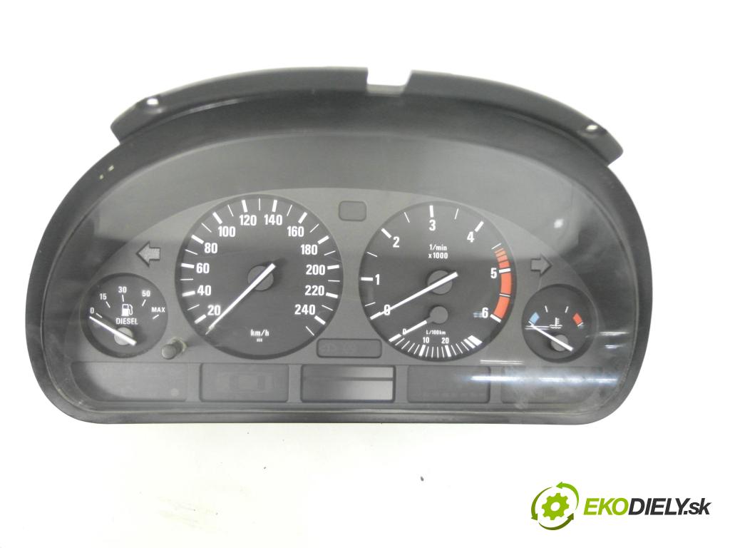 BMW 5 (E39) SEDAN 2000 135,00 530 d - M57 D30 (306D1) 2926,00 Prístrojovka elektrický 62116903800 ; 87001374 ; 87001313