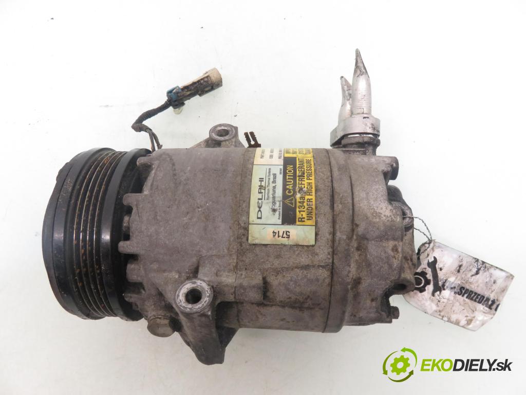 OPEL MERIVA A nadwozie wielkoprzestrzenne (MPV) (X03) MINIVAN 2005 66,00 1.4 16V Twinport - Z 14 XEP 1364,00 KOMPRESOR: klimatizace 09165714 (Kompresor klimatizace)