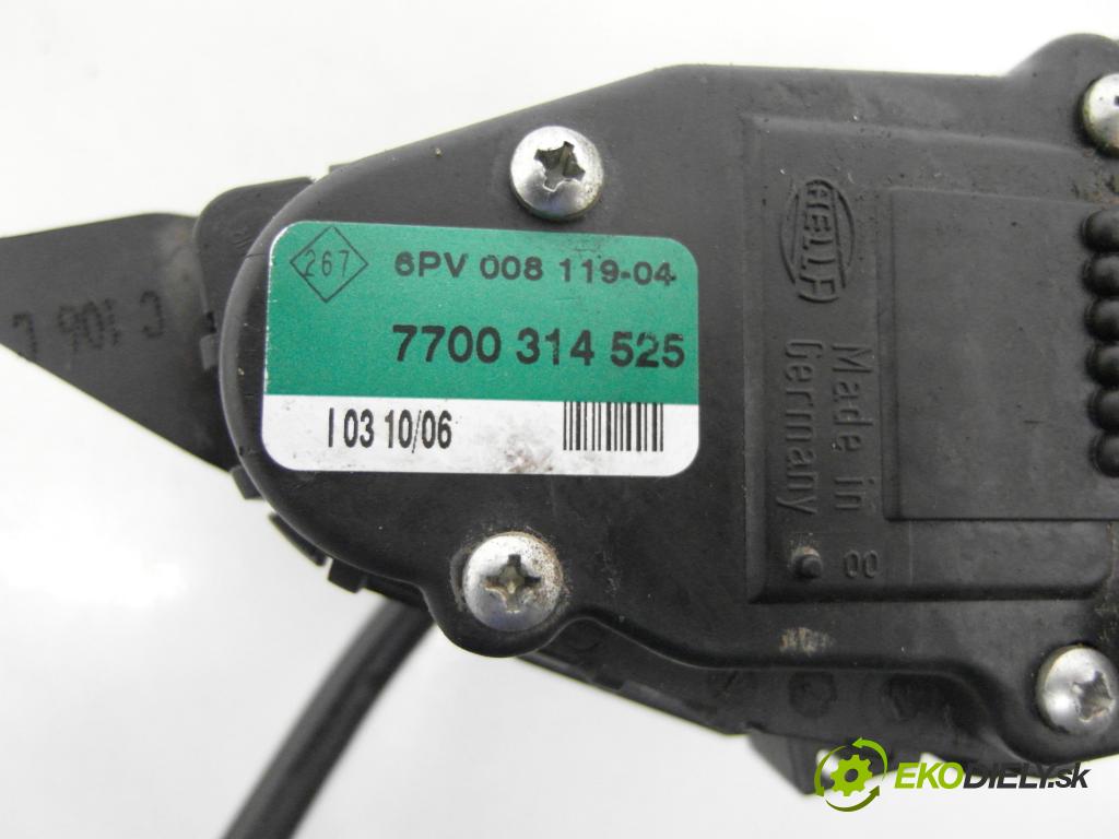 OPEL MOVANO Platforma / podwoyie (X70) KABINA/PLATFORMA 2006 84,00 2.5 DTI - G9U 724 2464,00 potenciometr plynového pedálu 7700314525 ; 6PV00811904 (Potenciometr plynového pedálu)