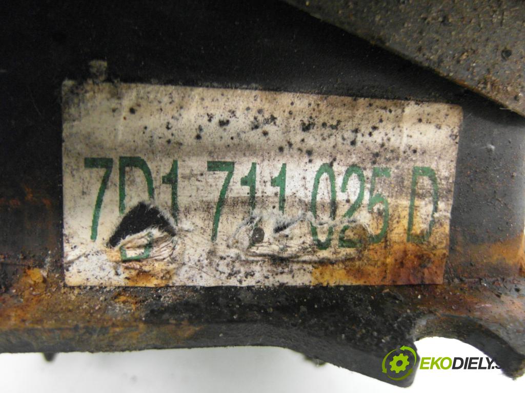 VW TRANSPORTER IV Skrzynia (70XA) FURGON 1996 50,00 1.9 TD 68 - ABL 1896,00 ZVEDÁK: 7D1711025D