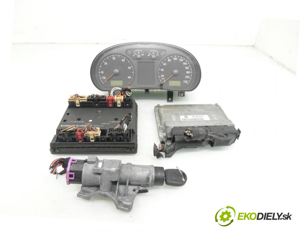 VW POLO (9N_) HB 2002 47,00 1.2 12V 64 - AZQ 1198,00 spinačka / imobilizéra IMMO / Riadiaca jednotka 03E906033L ; 4B0905851C ; 6Q0920800P