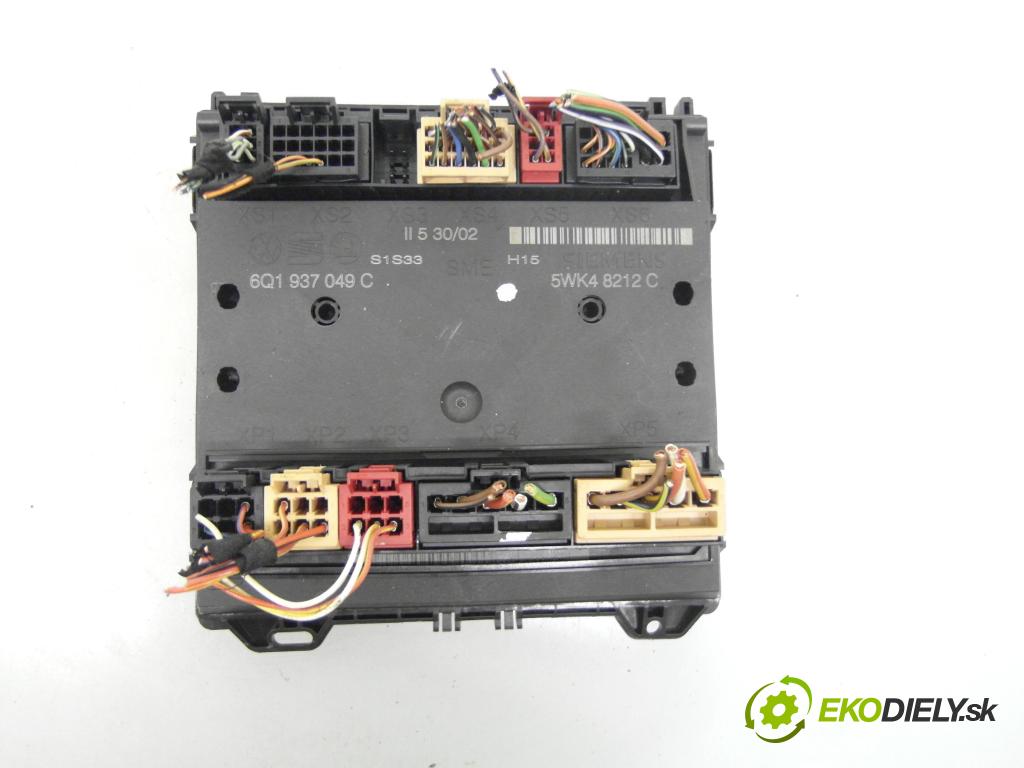 VW POLO (9N_) HB 2002 47,00 1.2 12V 64 - AZQ 1198,00 spinačka / imobilizéra IMMO / Riadiaca jednotka 03E906033L ; 4B0905851C ; 6Q0920800P