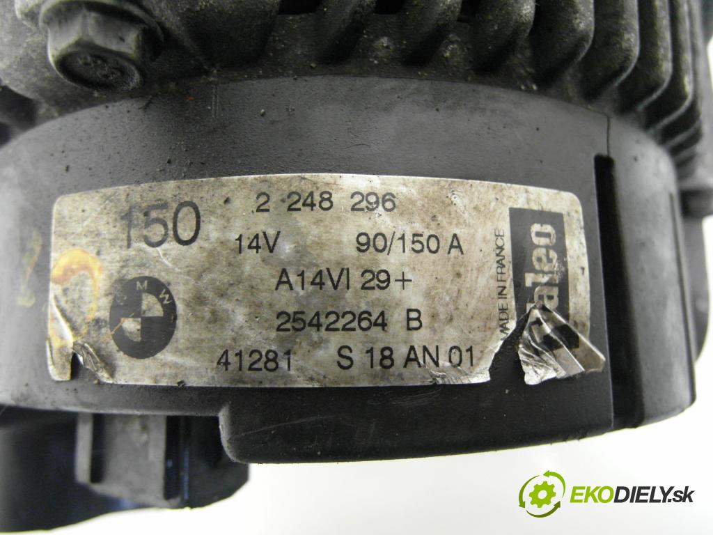 BMW 5 (E39) SEDAN 2000 135,00 3.0 530 d 184 - M57 D30 (306D1) 2926,00 Alternátor 2248296 ; 2542264B (Alternátor)