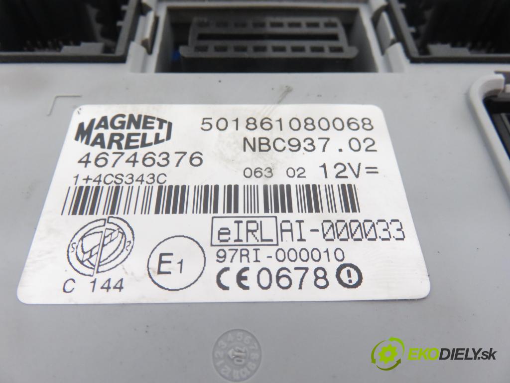ALFA ROMEO 147 (937_) HB 2002 88,00 1.6 16V T.SPARK 120 - AR 32104 1598,00 spinačka / imobilizéra IMMO / Riadiaca jednotka 0261206715 ; B36505521 ; 46558759