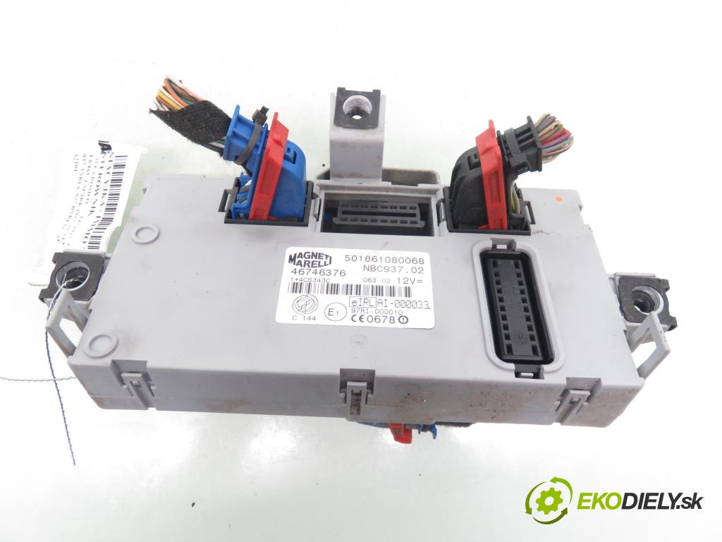 ALFA ROMEO 147 (937_) HB 2002 88,00 1.6 16V T.SPARK 120 - AR 32104 1598,00 spinačka / imobilizéra IMMO / Riadiaca jednotka 0261206715 ; B36505521 ; 46558759