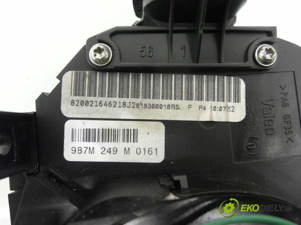 RENAULT MEGANE II (BM0/1_, CM0/1_) HB 2003 72,00 1.4 16V (BM0B, CM0B) - K4J 730 1390,00 páčka/prepínač 8200155865 ; GD7779
